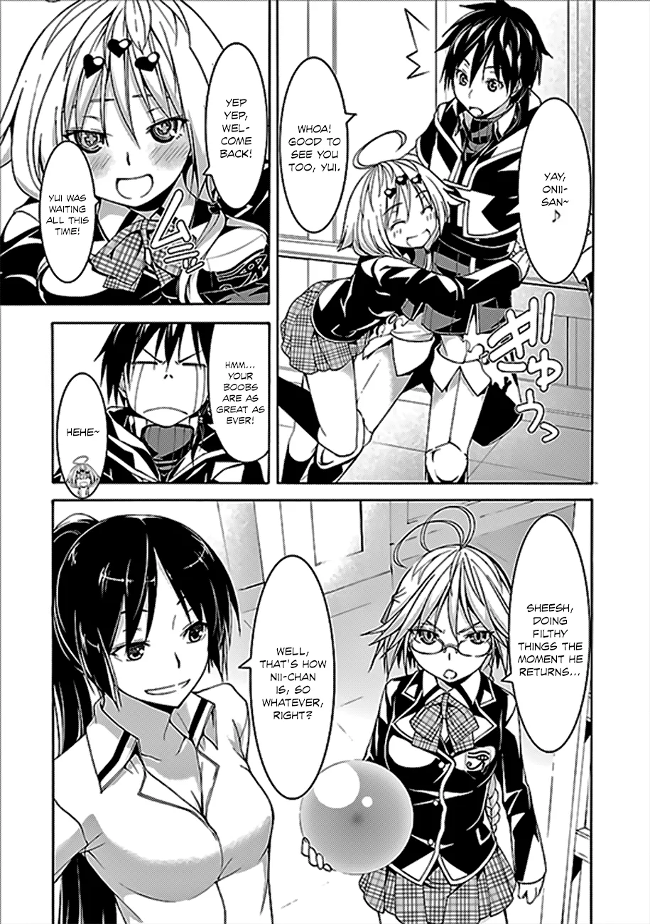 Trinity Seven: 7-Nin No Mahoutsukai Chapter 62 page 12 - 