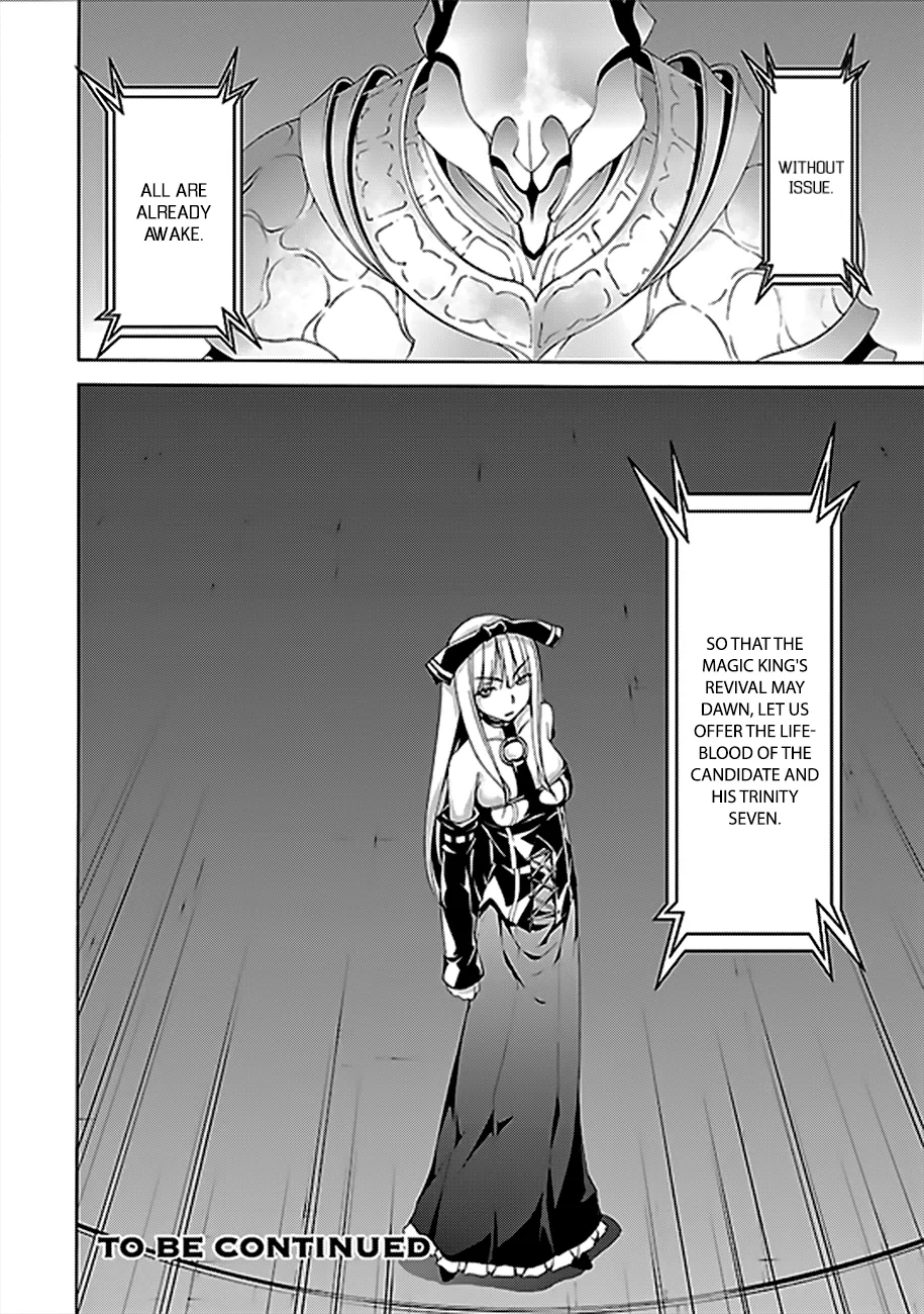 Trinity Seven: 7-Nin No Mahoutsukai Chapter 62 page 34 - 