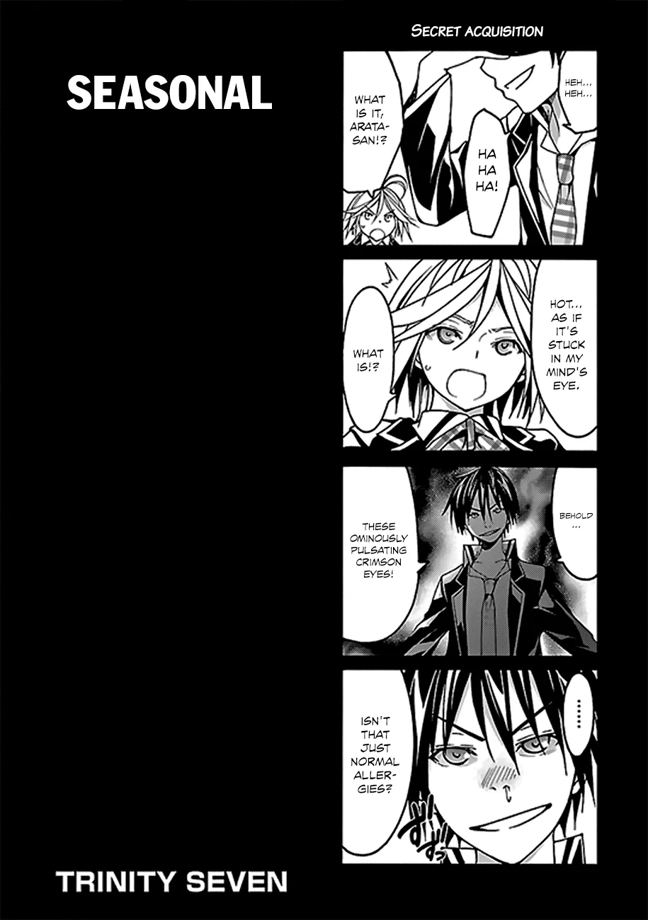 Trinity Seven: 7-Nin No Mahoutsukai Chapter 62 page 37 - 