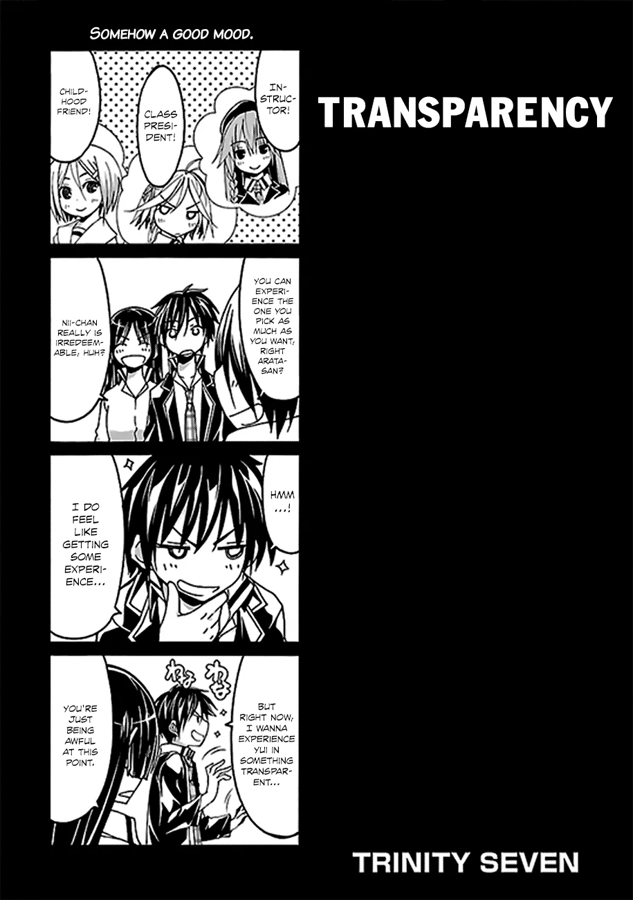 Trinity Seven: 7-Nin No Mahoutsukai Chapter 62 page 38 - 