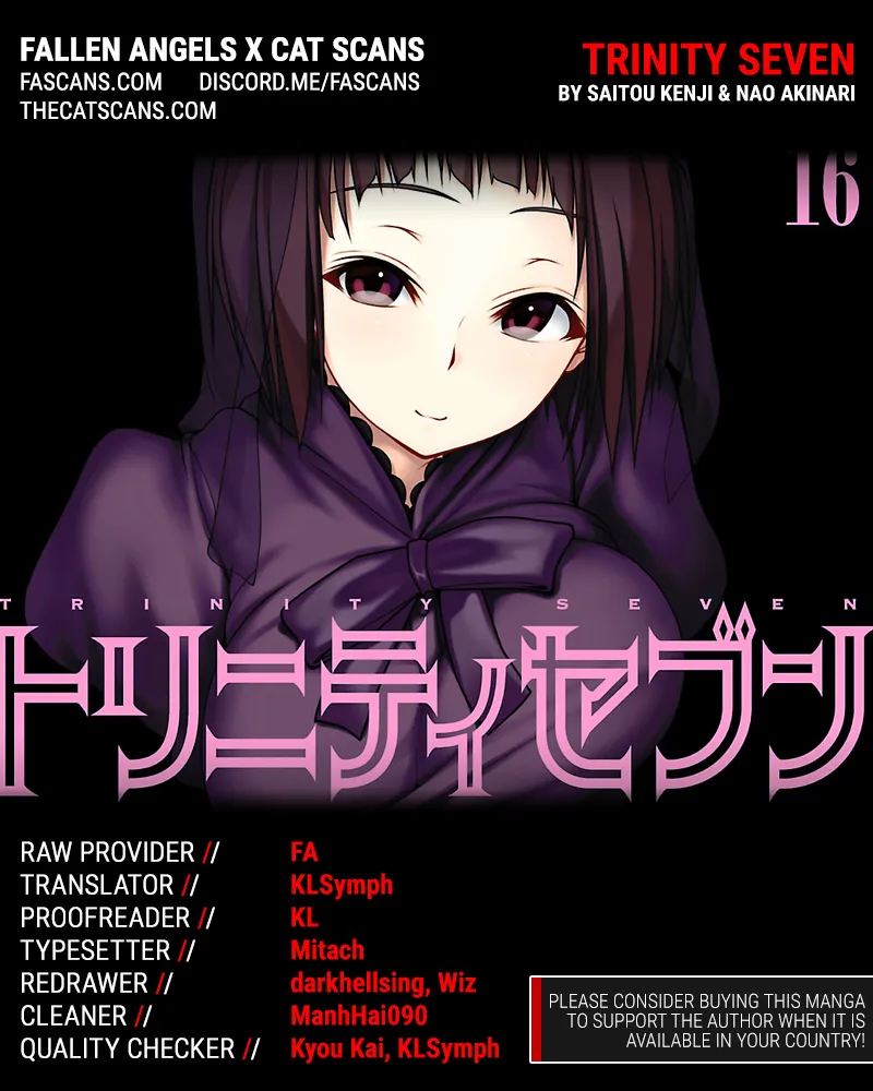 Trinity Seven: 7-Nin No Mahoutsukai Chapter 70 page 1 - 