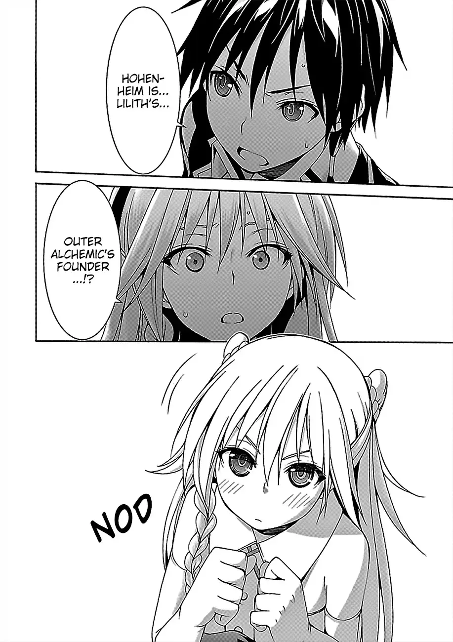 Trinity Seven: 7-Nin No Mahoutsukai Chapter 74 page 33 - 