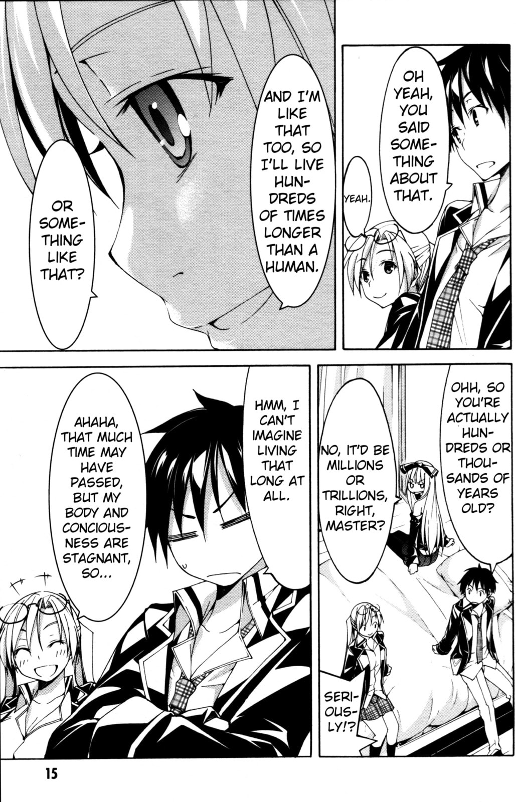 Trinity Seven Specials Chapter 6 page 17 - 