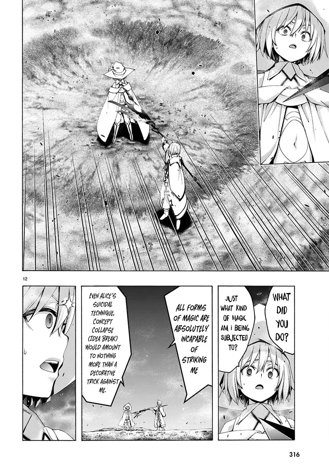 Trinity Seven: The Seven Magicians Chapter 162 page 13 - 