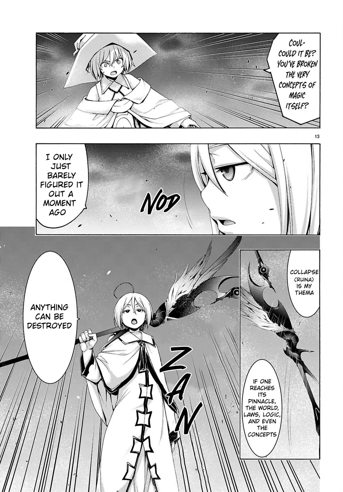 Trinity Seven: The Seven Magicians Chapter 162 page 14 - 