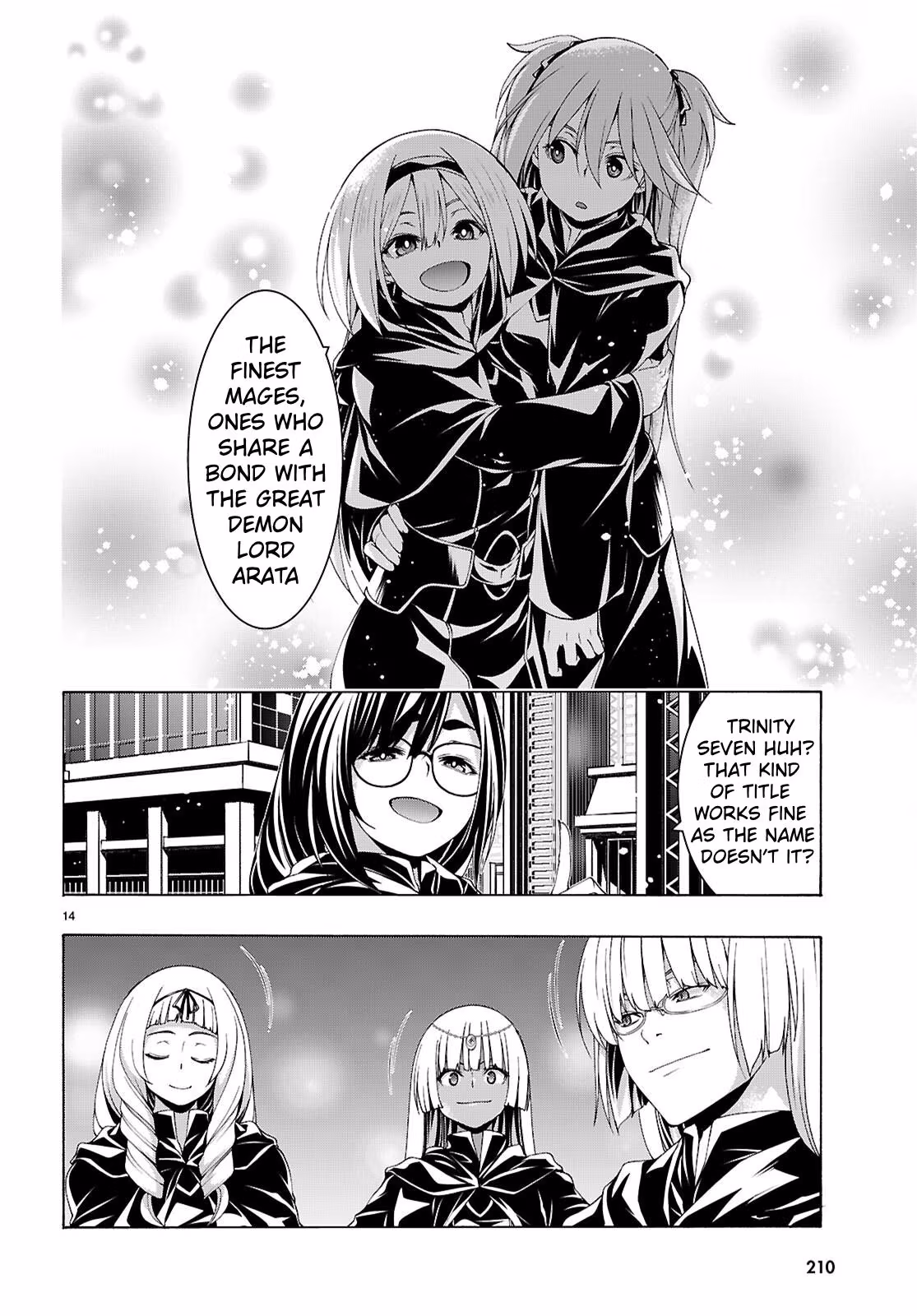 Trinity Seven: The Seven Magicians Chapter 163 page 15 - 