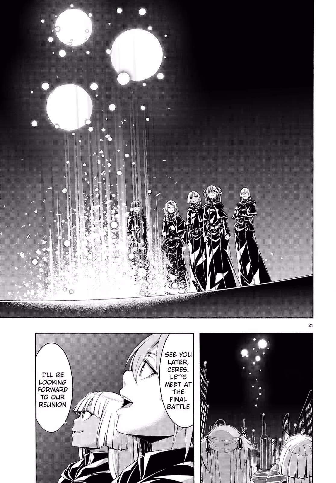 Trinity Seven: The Seven Magicians Chapter 163 page 22 - 
