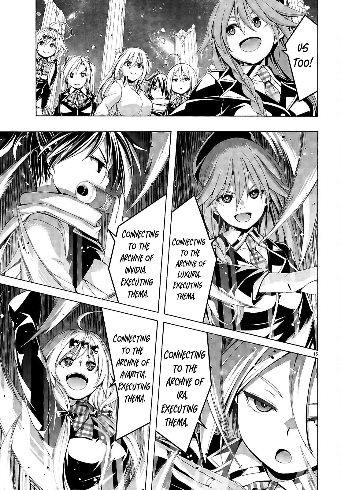 Trinity Seven: The Seven Magicians Chapter 165 page 16 - 