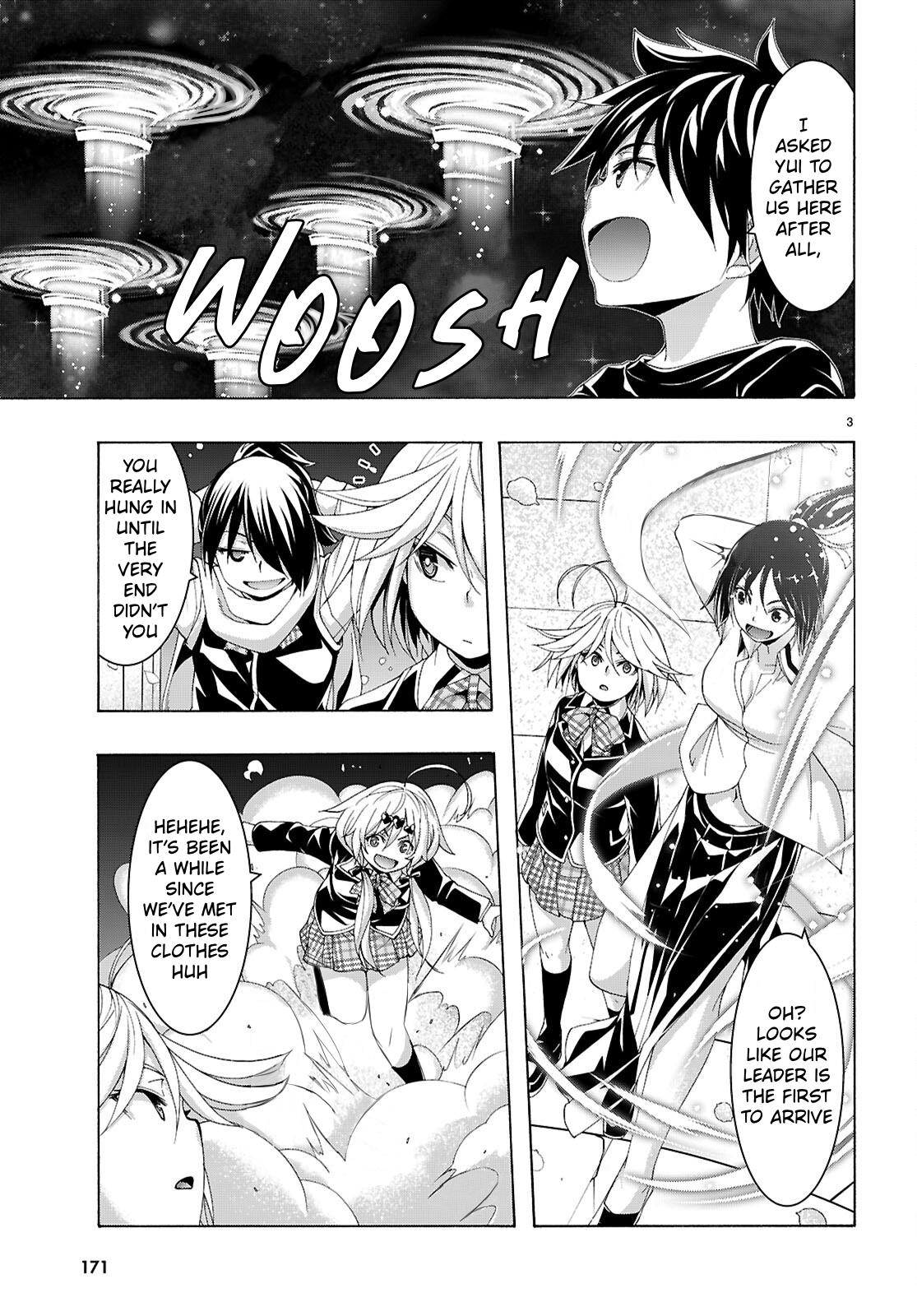 Trinity Seven: The Seven Magicians Chapter 165 page 4 - 