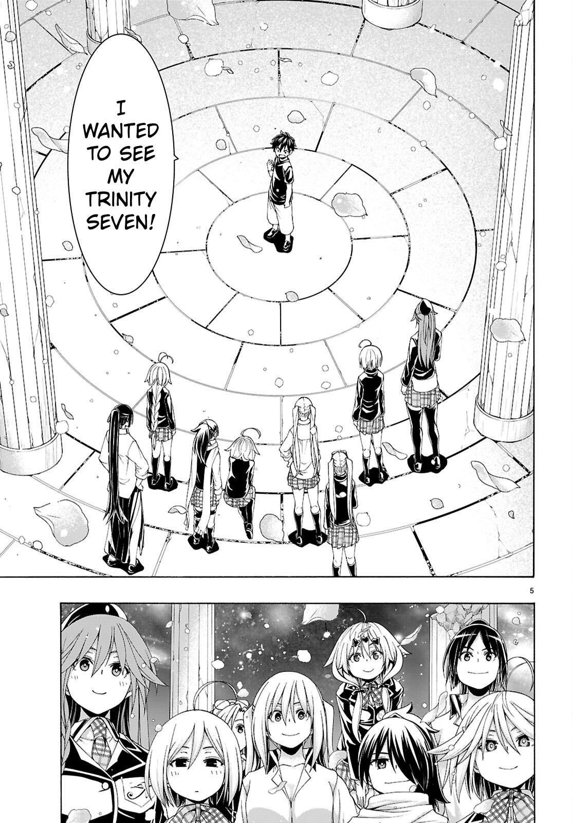 Trinity Seven: The Seven Magicians Chapter 165 page 6 - 