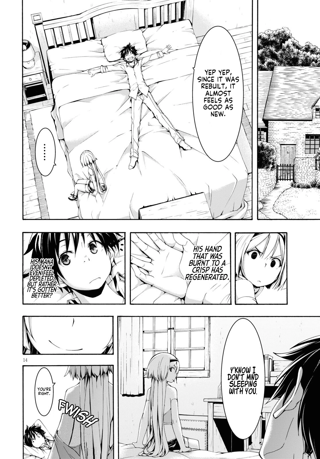 Trinity Seven Chapter 114 page 14 - 