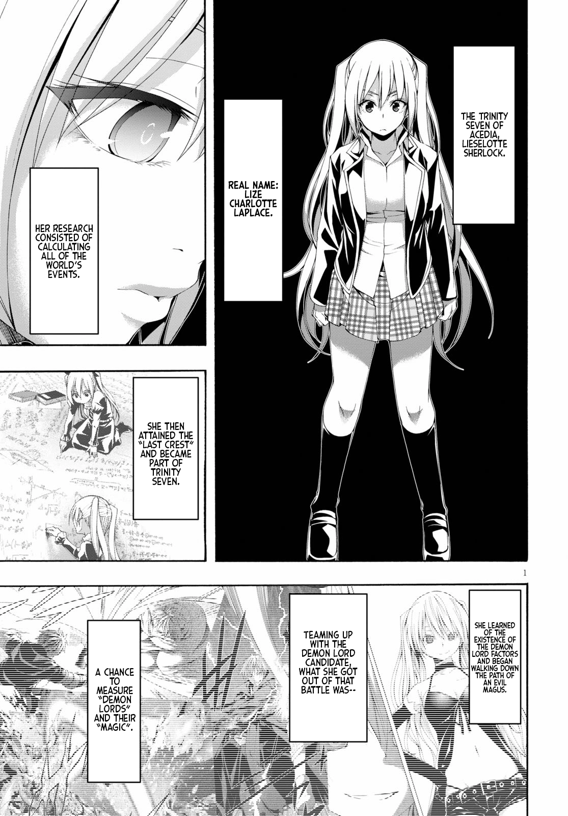 Trinity Seven Chapter 115 page 2 - 
