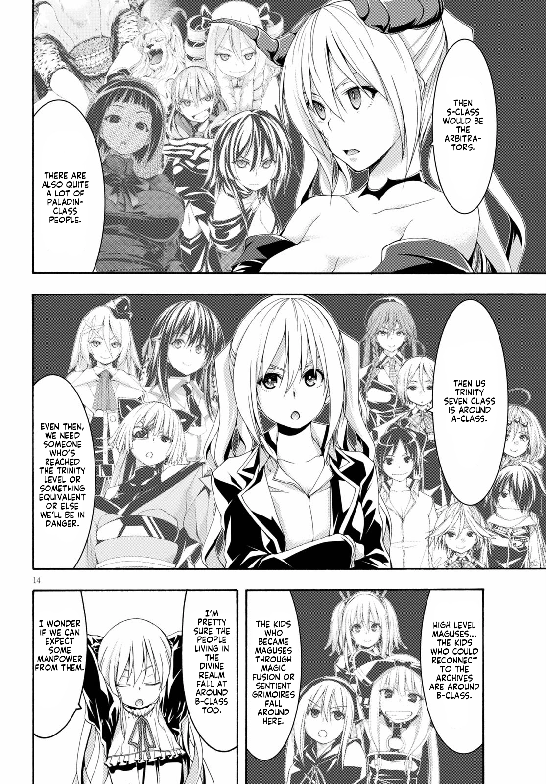 Trinity Seven Chapter 115 page 14 - 