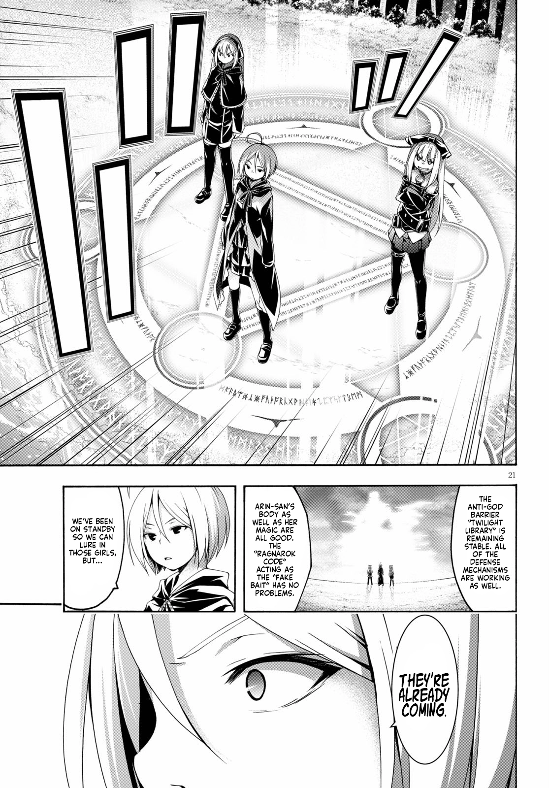 Trinity Seven Chapter 115 page 21 - 