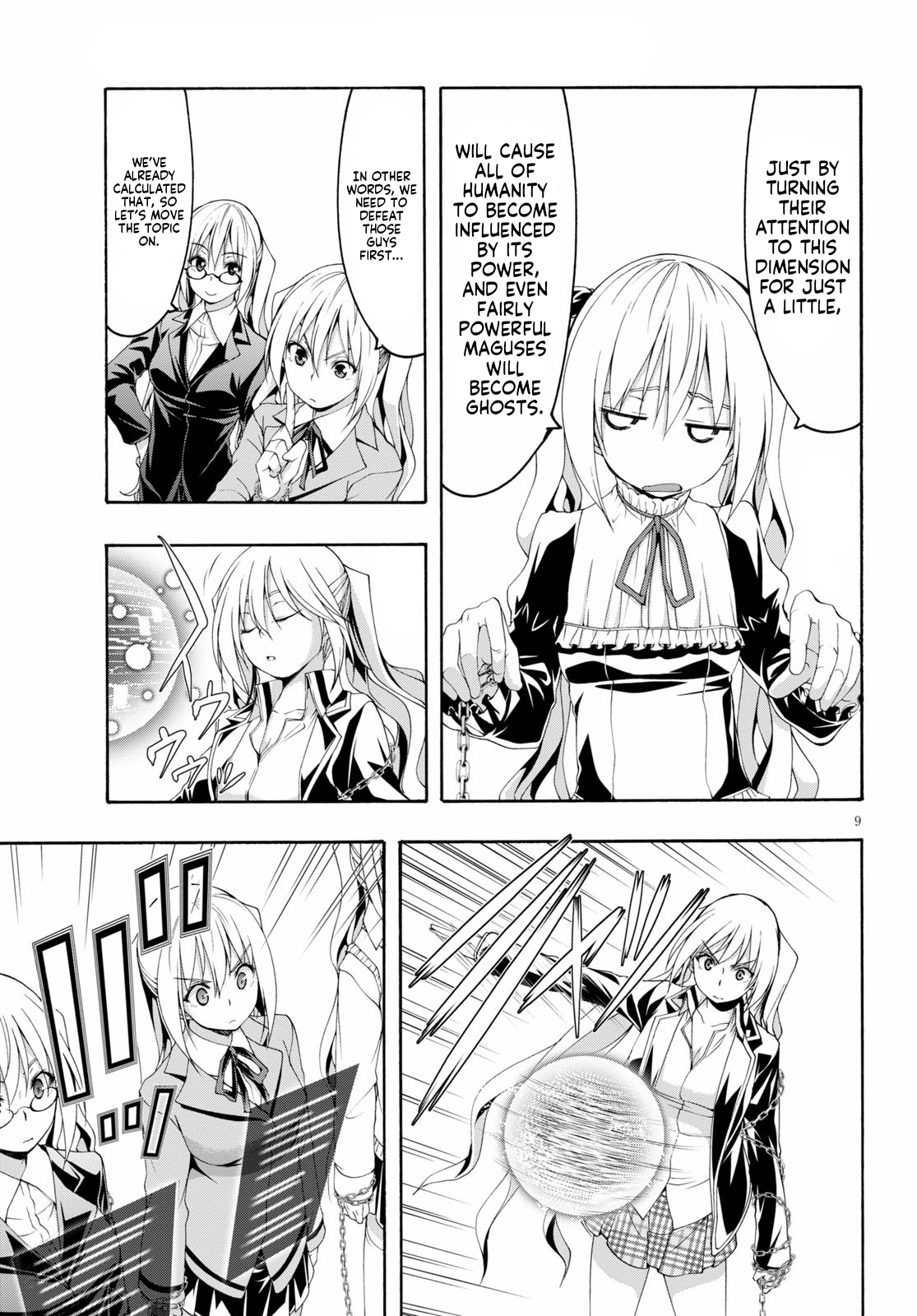 Trinity Seven Chapter 115 page 10 - 