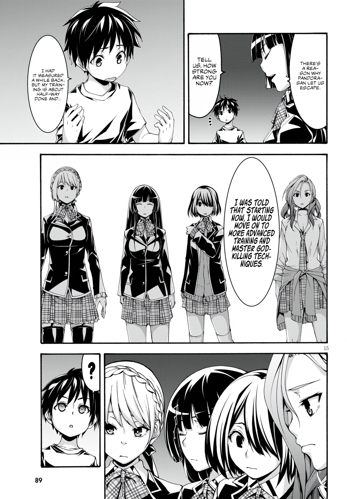 Trinity Seven Chapter 128 page 17 - 