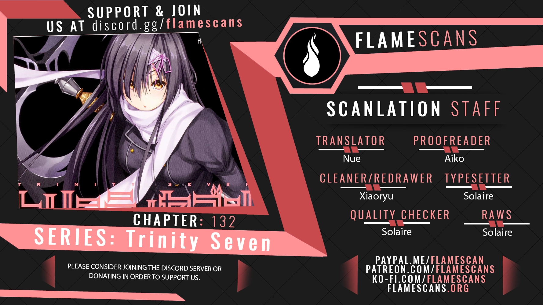 Trinity Seven Chapter 132 page 1 - 