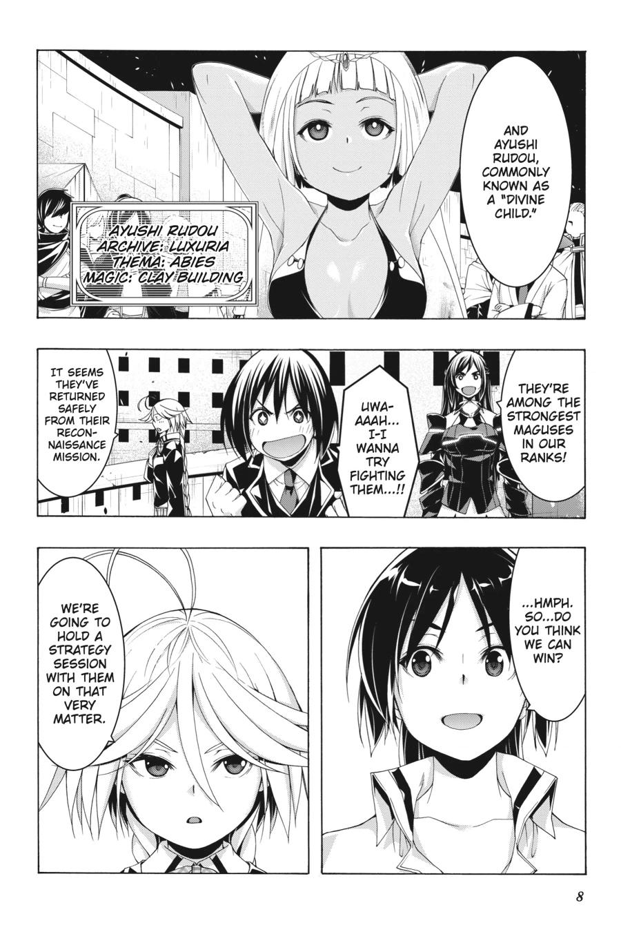 Trinity Seven Chapter 149 page 8 - 