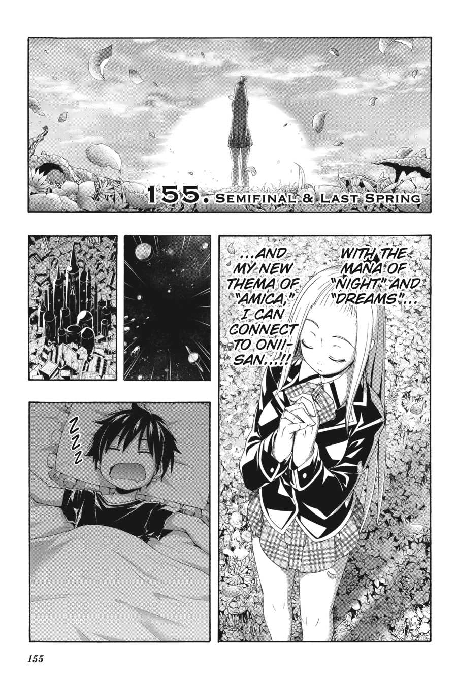 Trinity Seven Chapter 155 page 1 - 