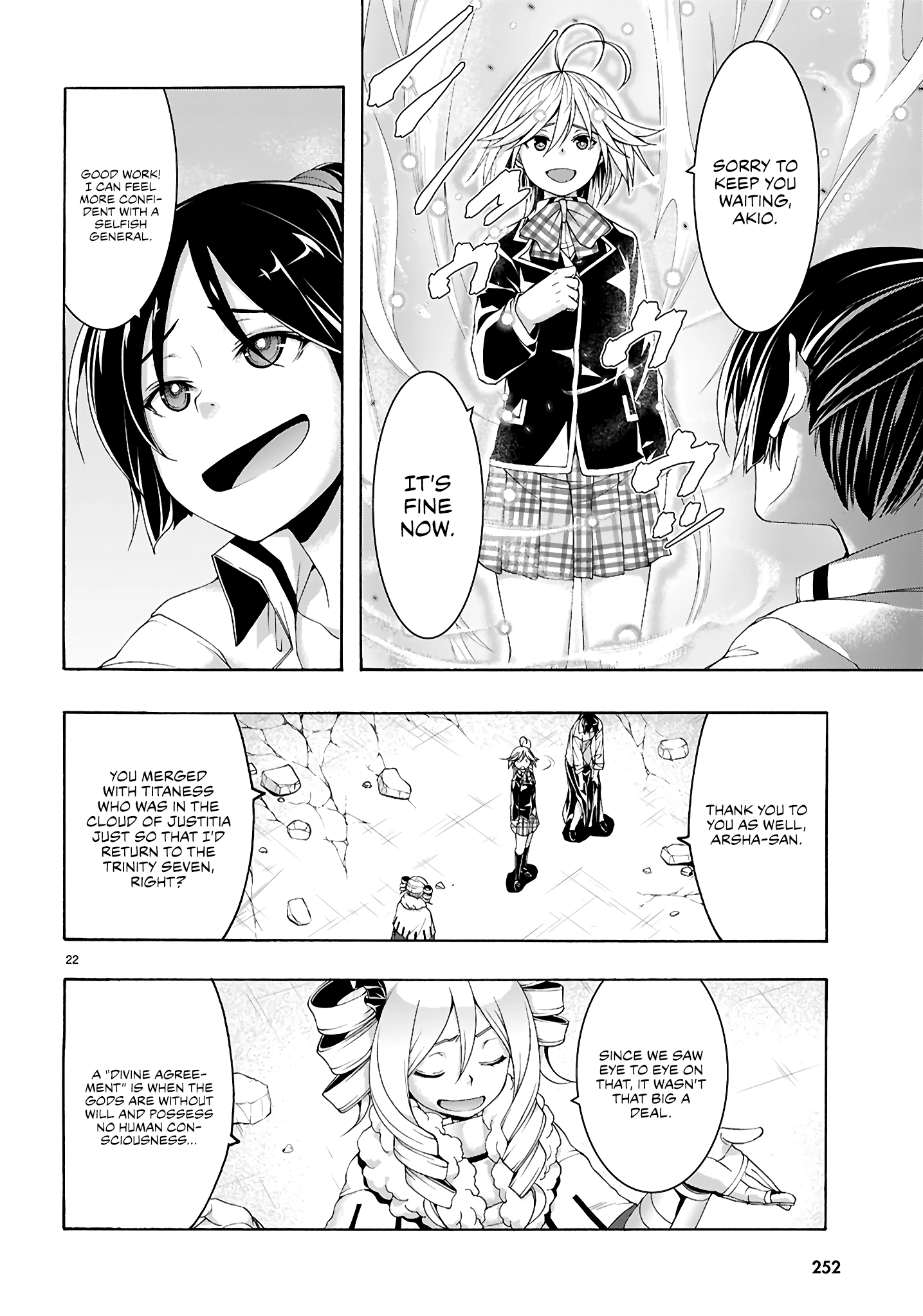 Trinity Seven Chapter 158 page 22 - 