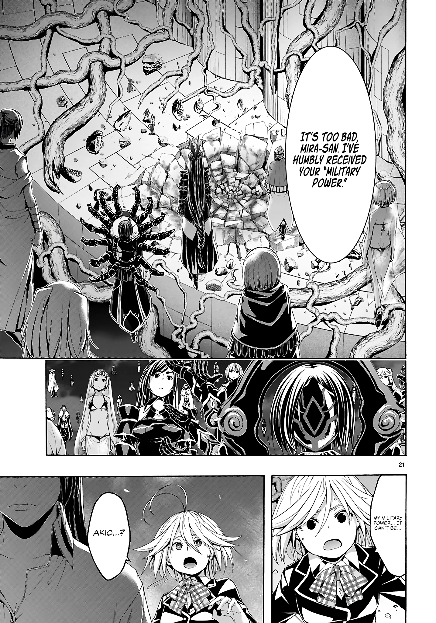 Trinity Seven Chapter 159 page 17 - 