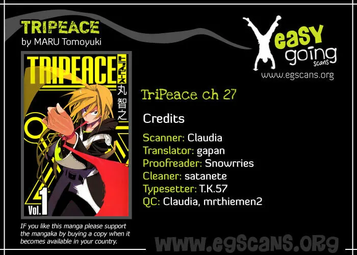 Tripeace Chapter 27 page 1 - 