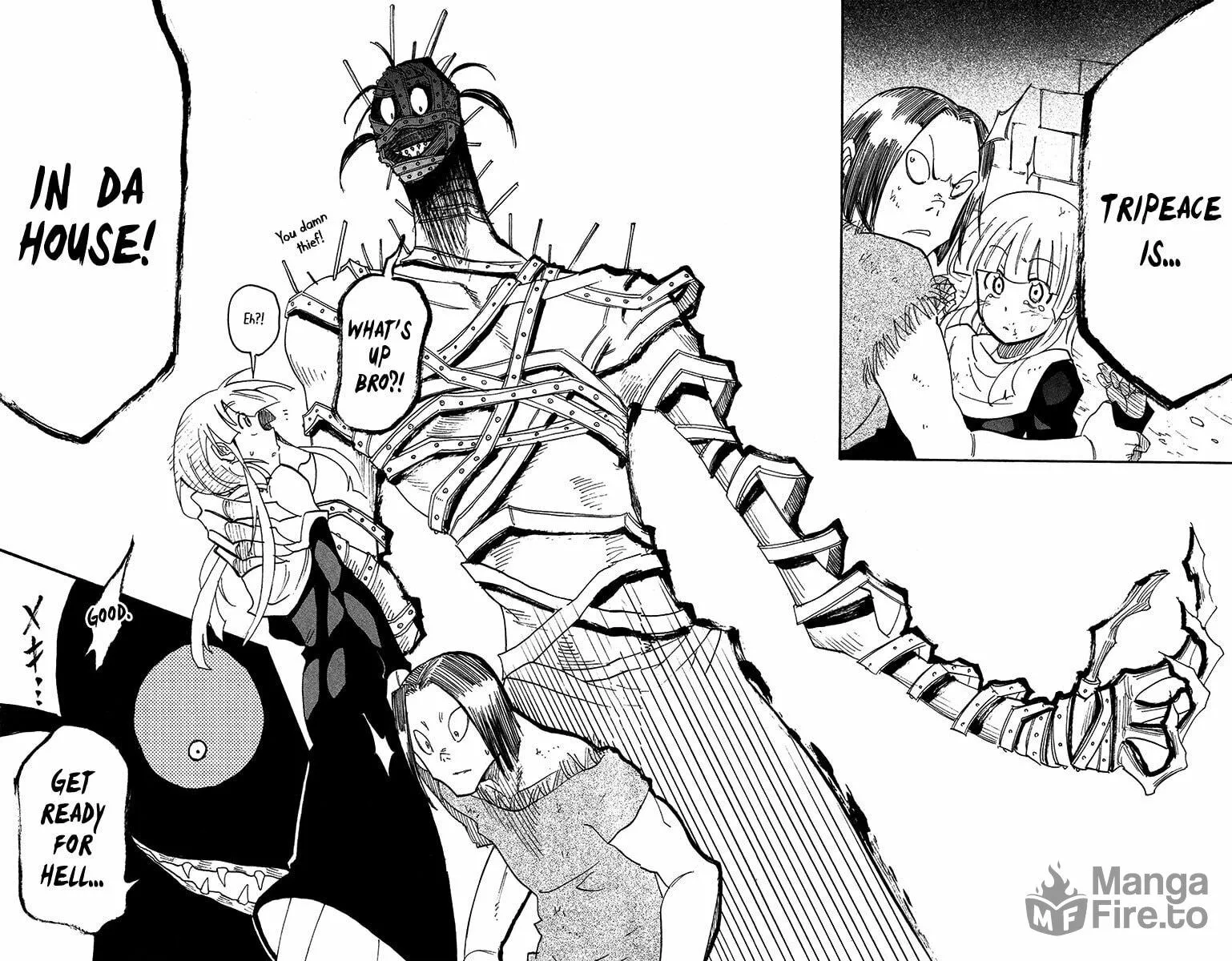 Tripeace Chapter 32 page 40 - 