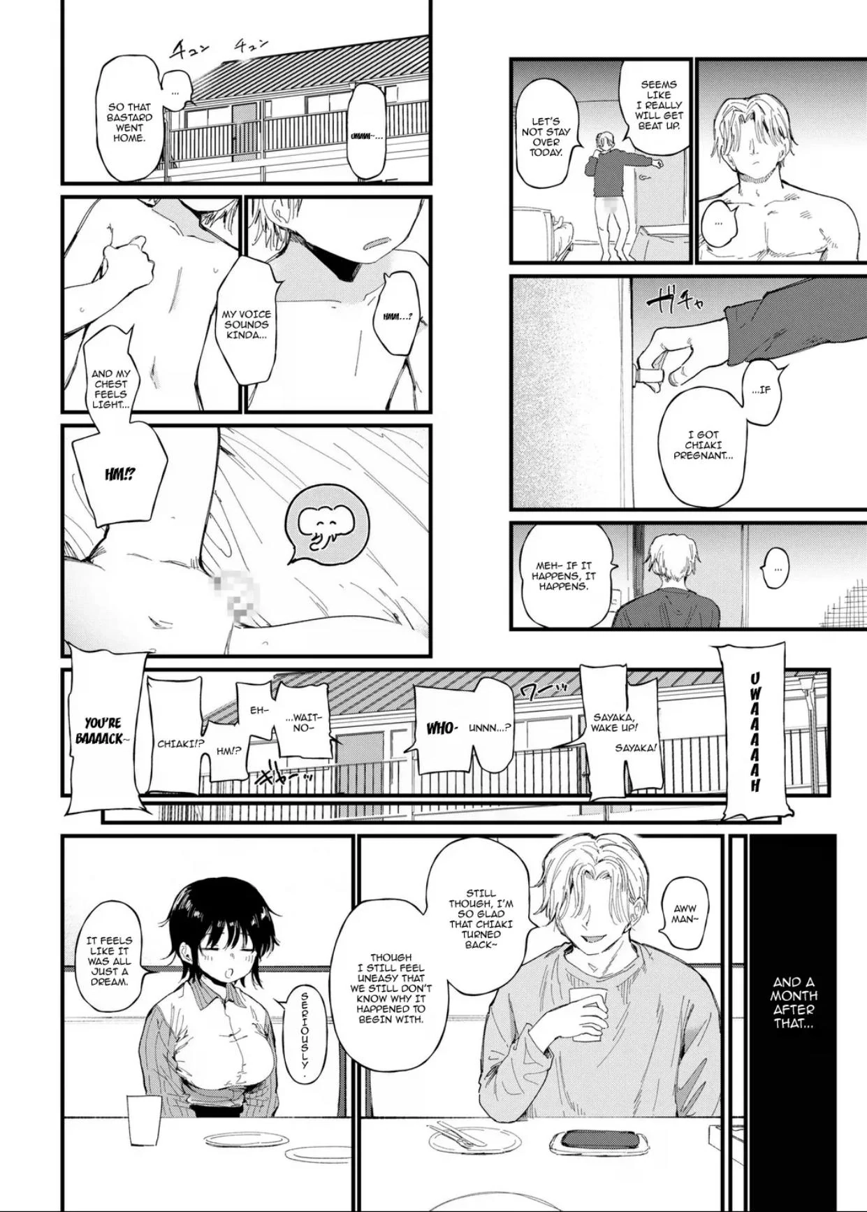 TS shitara Tomodachi ni Yararetashi Kanojo mo NTRreta Hanashi Chapter 2 page 4 - 