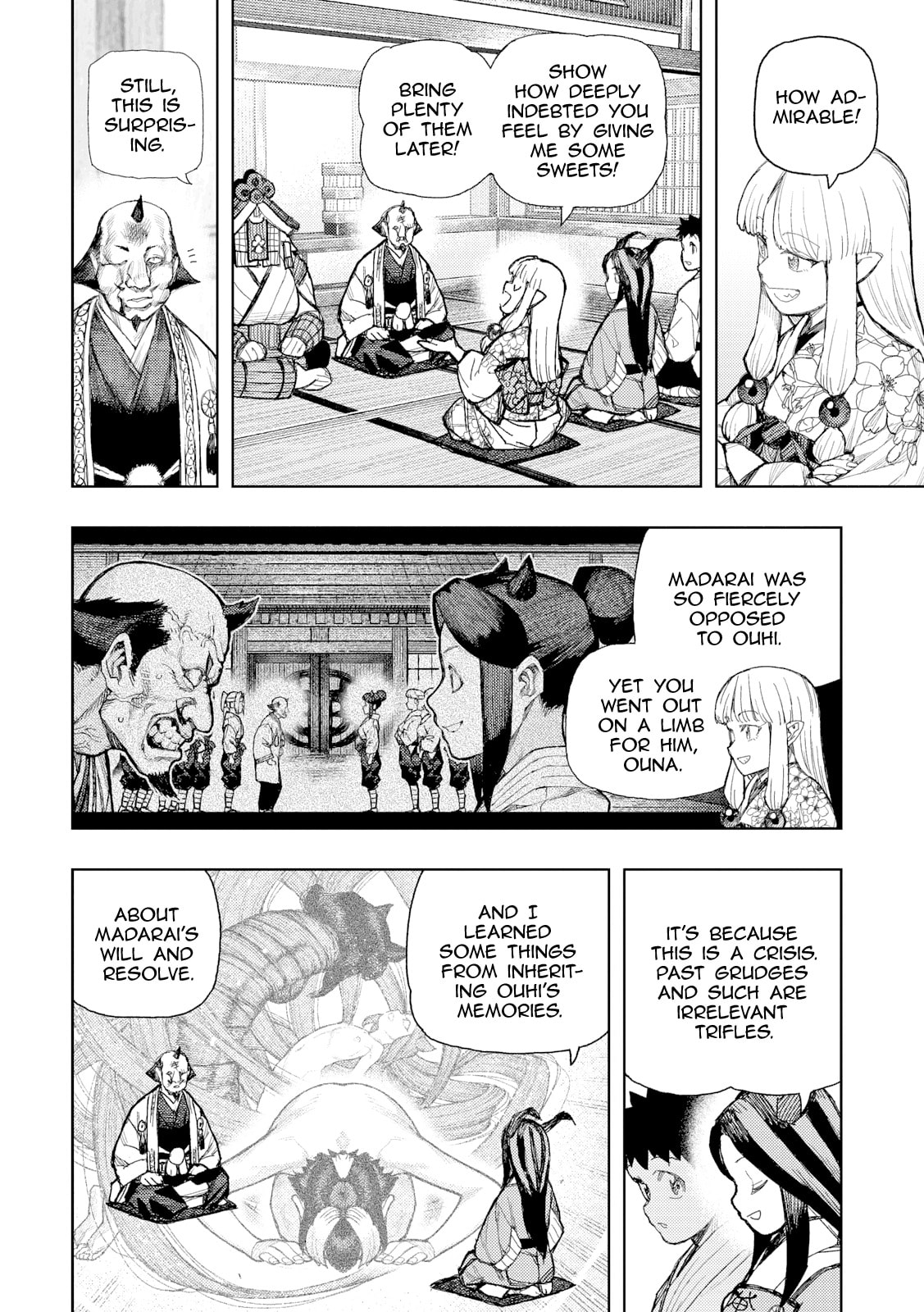Tsugumomo (Colored) Chapter 185 page 17 - 