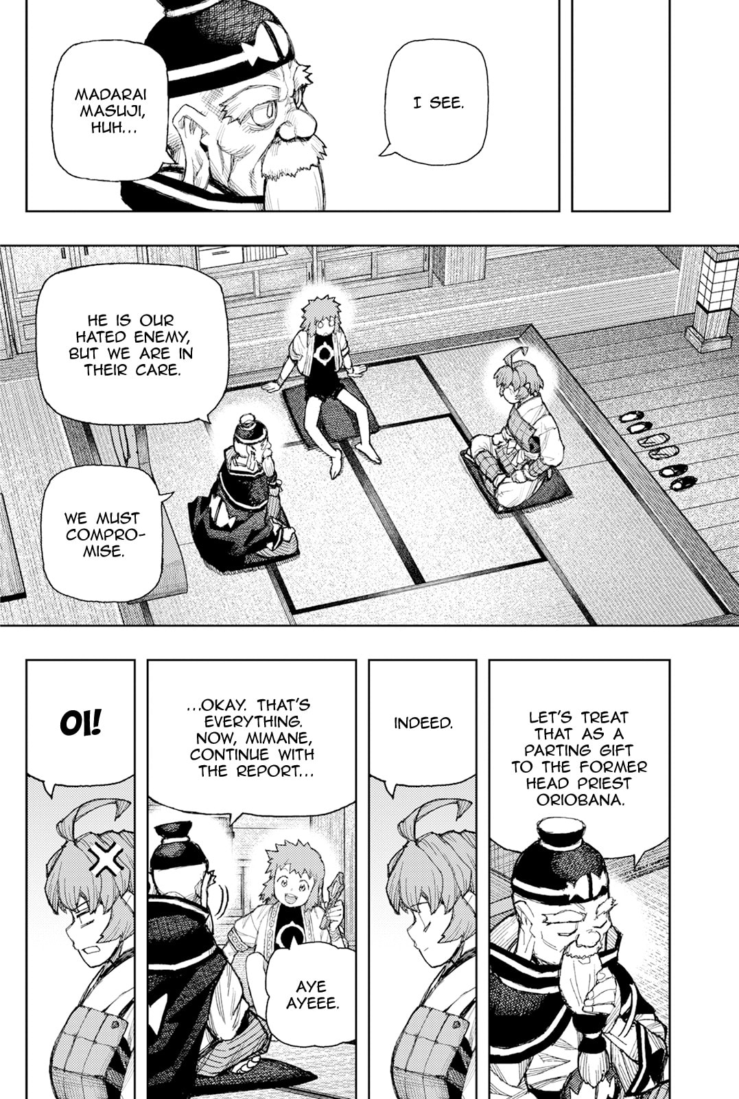 Tsugumomo (Colored) Chapter 185 page 33 - 