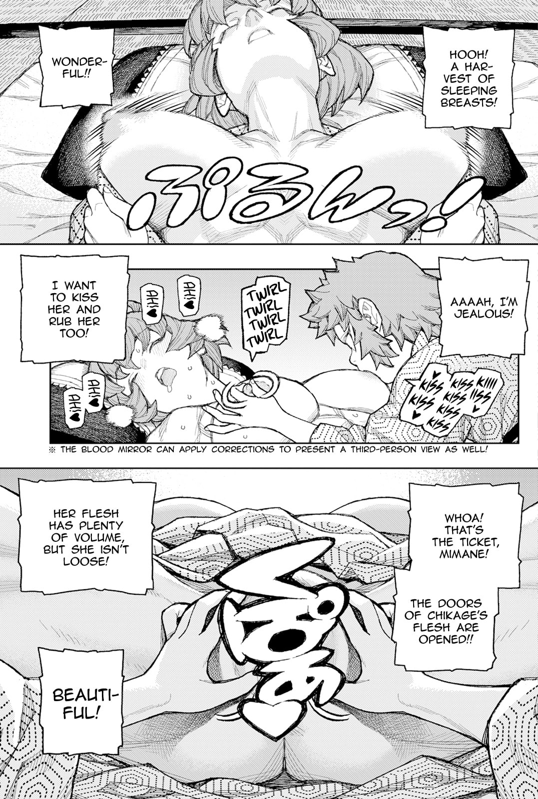 Tsugumomo (Colored) Chapter 185 page 38 - 