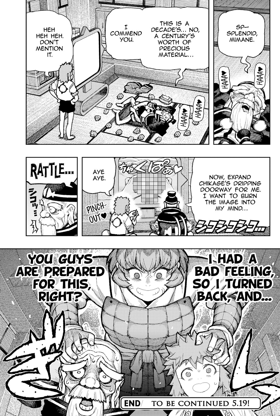 Tsugumomo (Colored) Chapter 185 page 40 - 