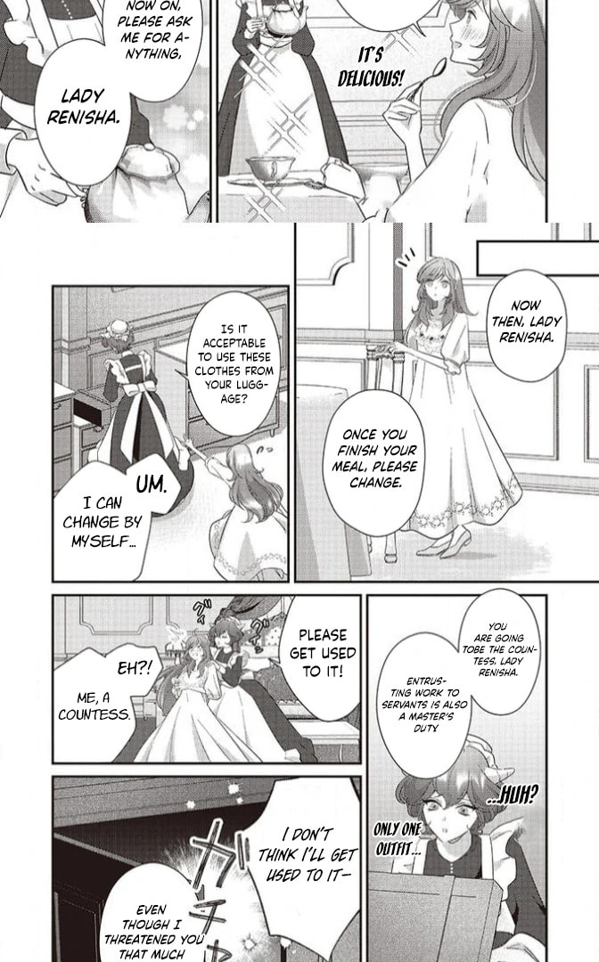 Tsuiho Sareta Kitai Hazure Seijo Desu ga, Seikon ni Yori Marei Hakushaku-sama ni Totsugu Koto ni Narimashita Chapter 2 page 20 - 