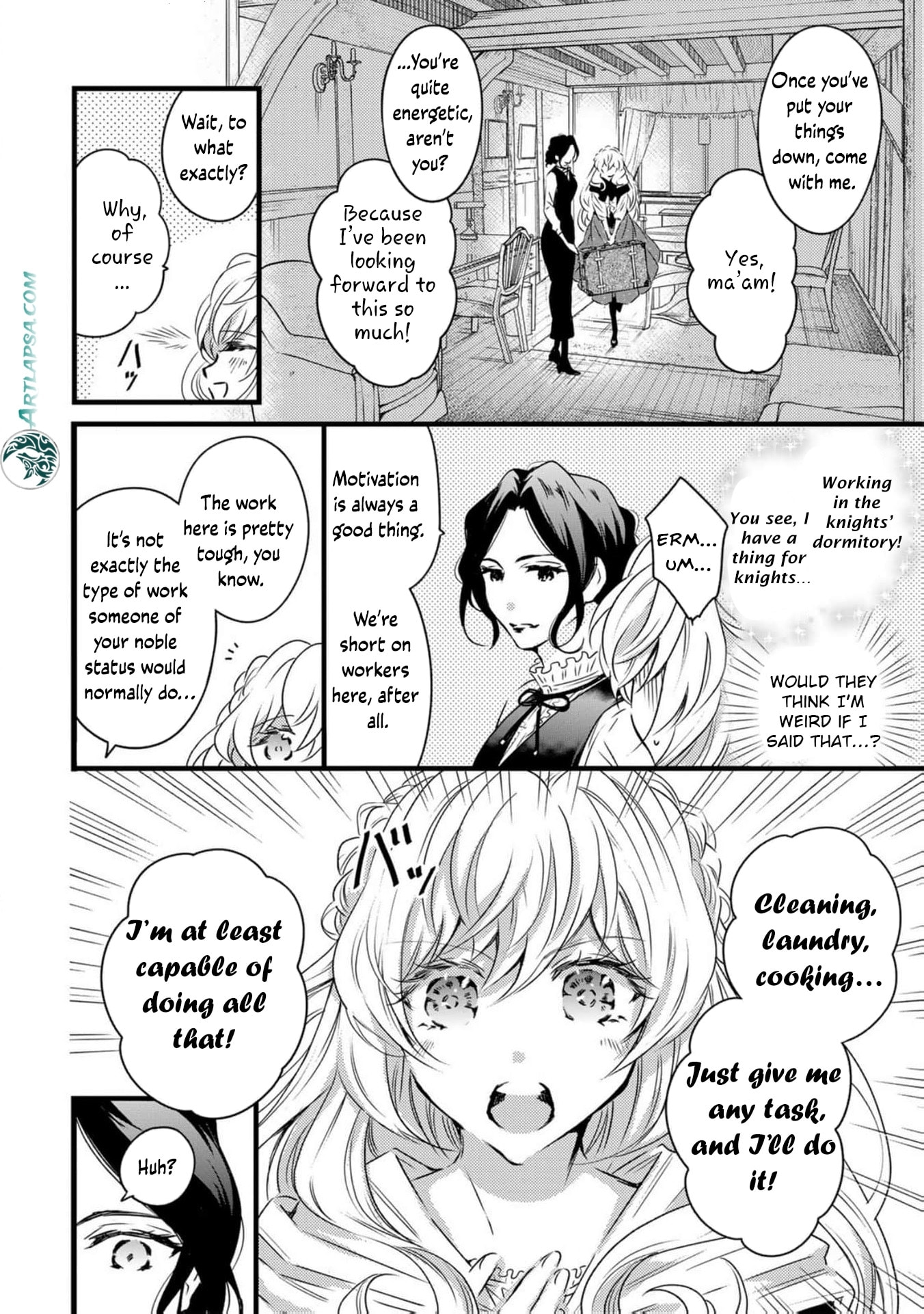 Tsuihousareta Kishi Suki Seijou wa Kyou mo Shiawase Chapter 1 page 17 - 