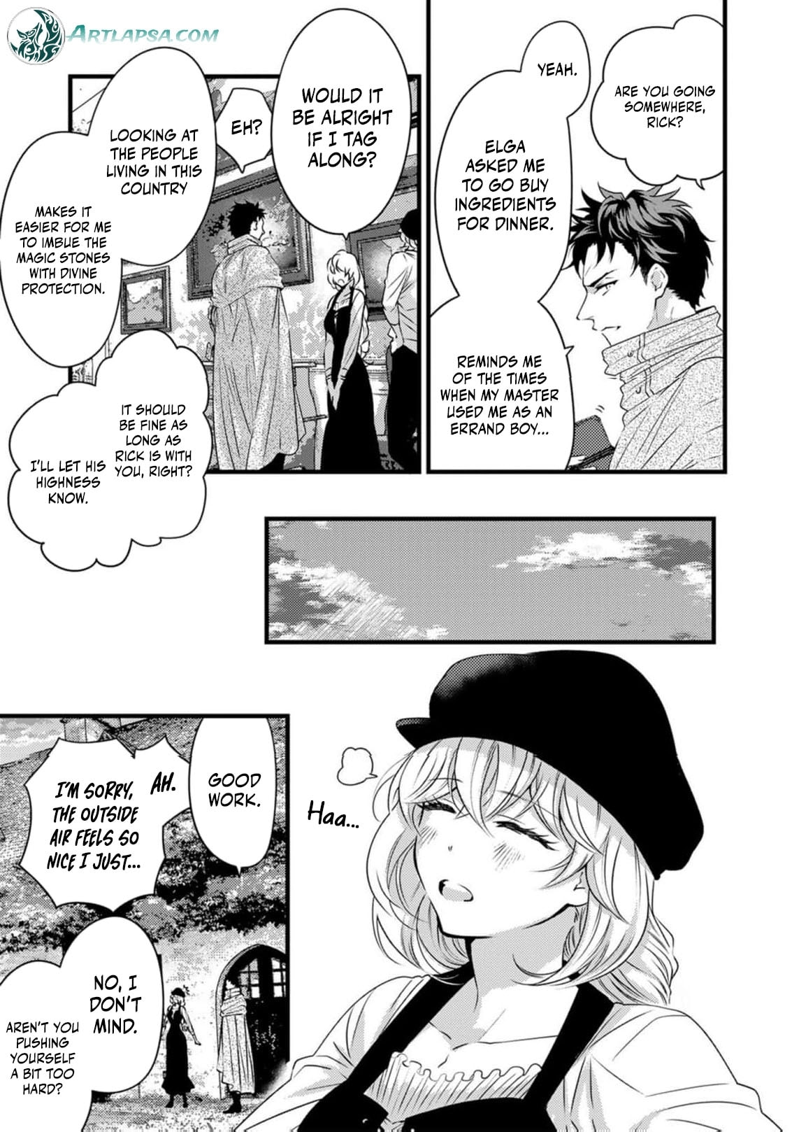 Tsuihousareta Kishi Suki Seijou wa Kyou mo Shiawase Chapter 35 page 12 - 