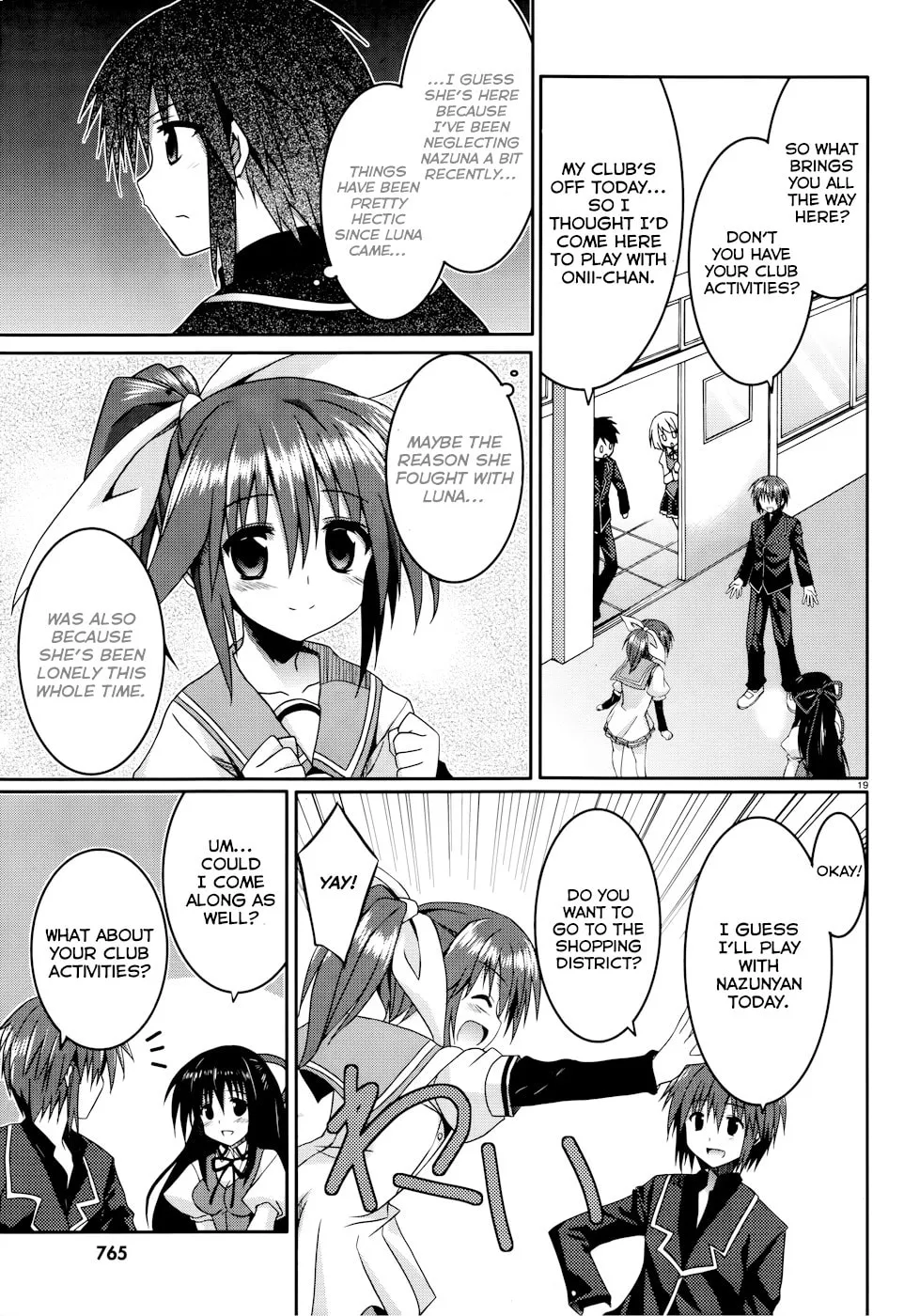 Tsuki Tsuki! Chapter 9 page 19 - 