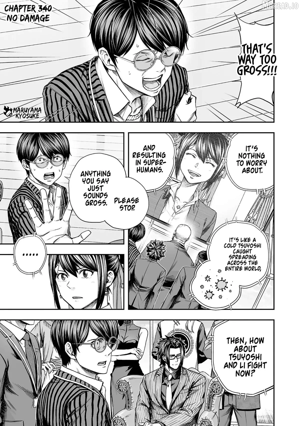 Tsuyoshi  Manga Chapter 340 page 1 - 