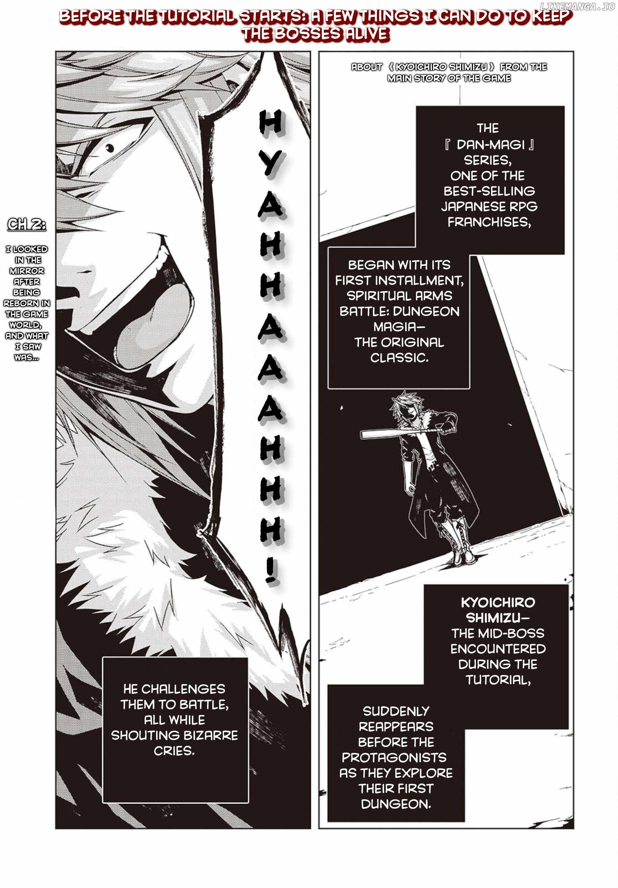 Tutorial ga Hajimaru Mae ni – Boss Chara-tachi wo Hametsu Sasenai Tame ni Ore ga Dekiru Ikutsu ka no Koto Chapter 2 page 3 - 