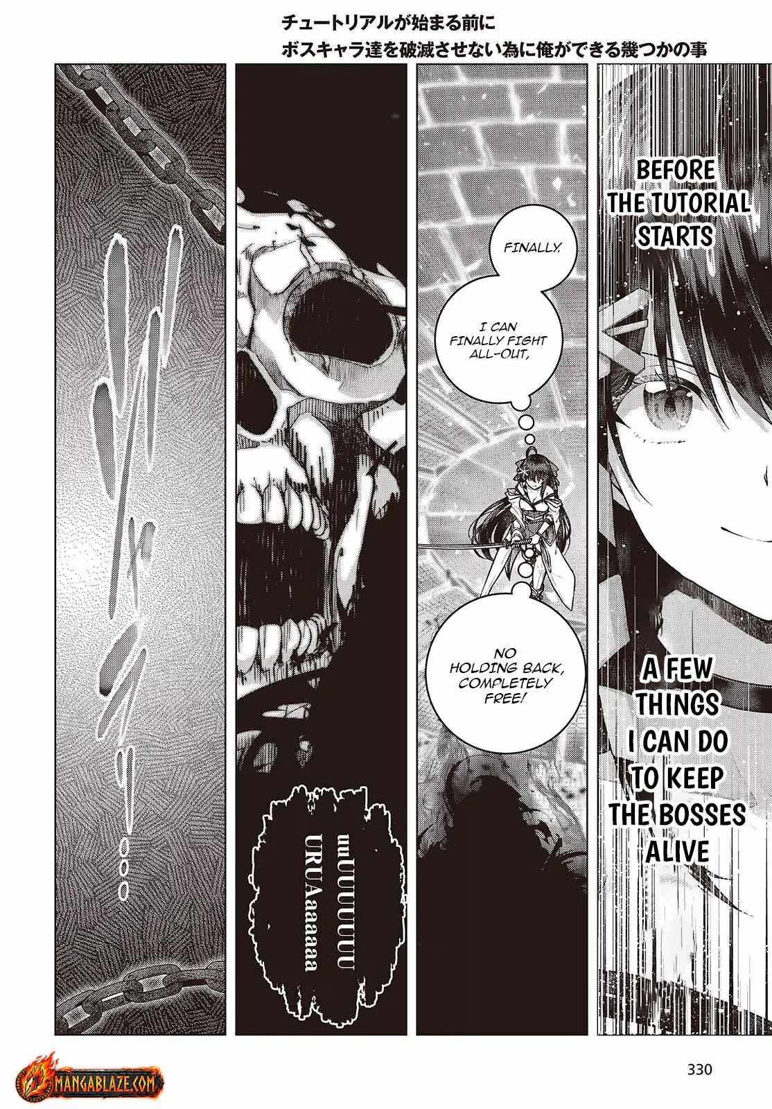 Tutorial ga Hajimaru Mae ni – Boss Chara-tachi wo Hametsu Sasenai Tame ni Ore ga Dekiru Ikutsu ka no Koto Chapter 9 page 10 - 