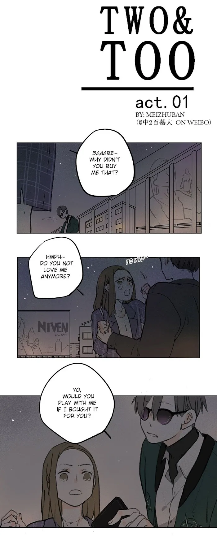 Two&Too Chapter 1 page 1 - 