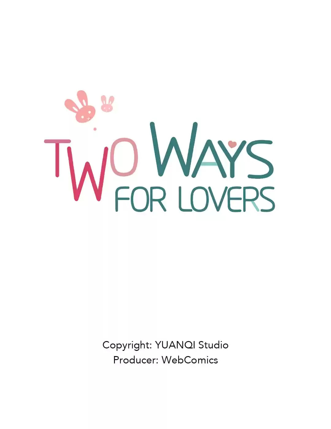 Two Ways for Lovers Chapter 106 page 1 - 