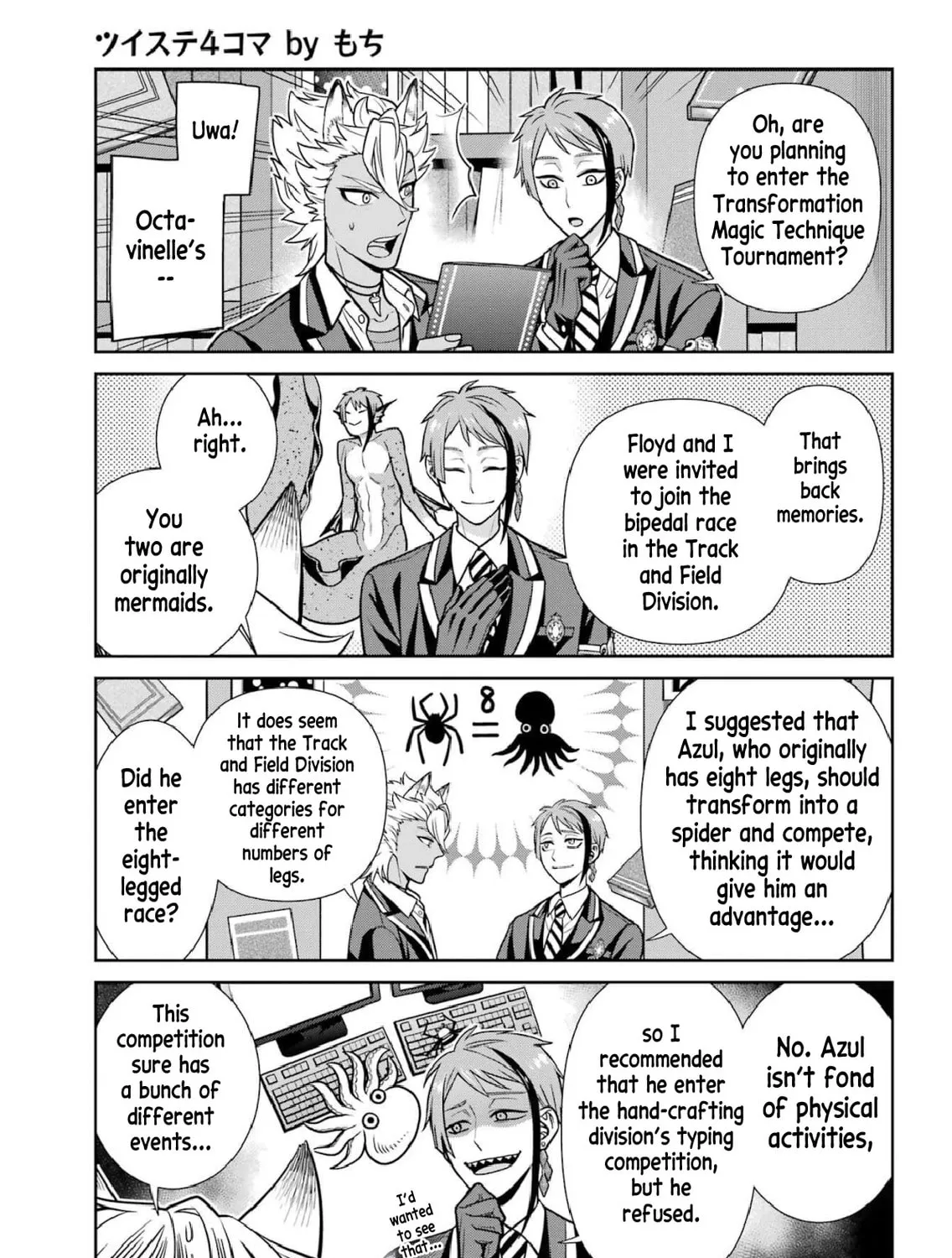 Twst 4koma Chapter 6 page 6 - 