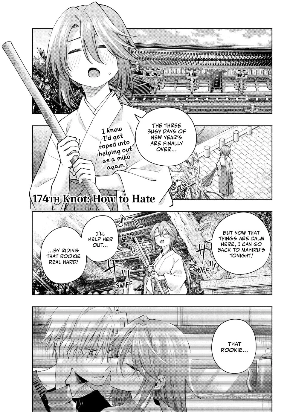 Tying the Knot with an Amagami Sister Chapter 174 page 1 - 