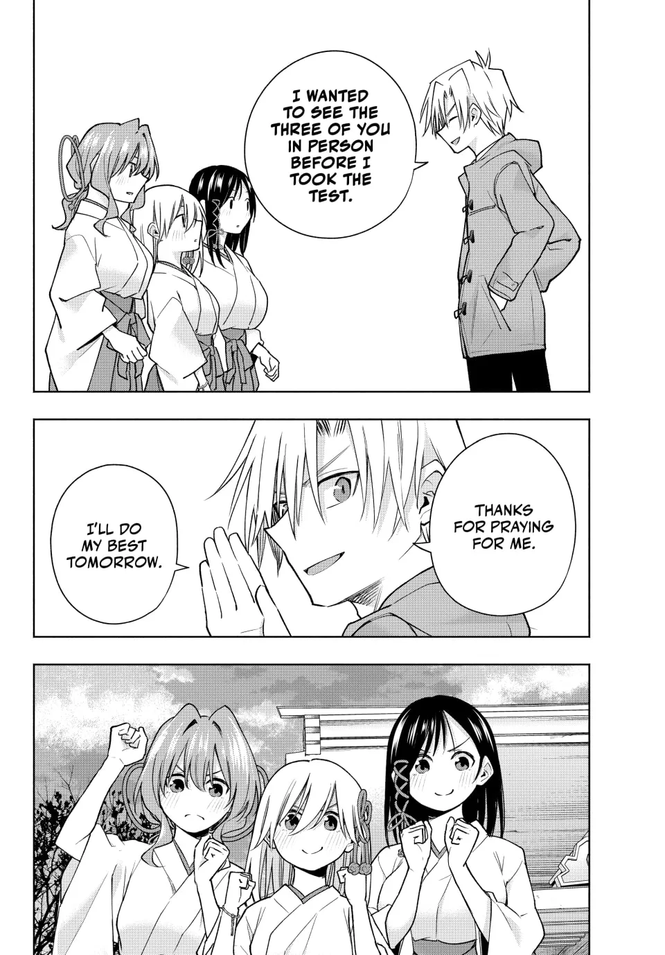 Tying the Knot with an Amagami Sister Chapter 176 page 4 - 