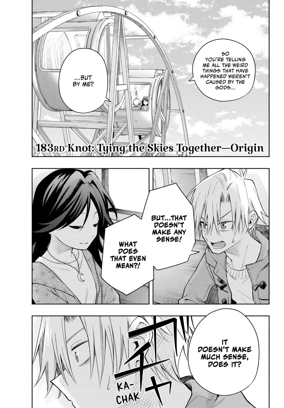 Tying the Knot with an Amagami Sister Chapter 183 page 1 - 