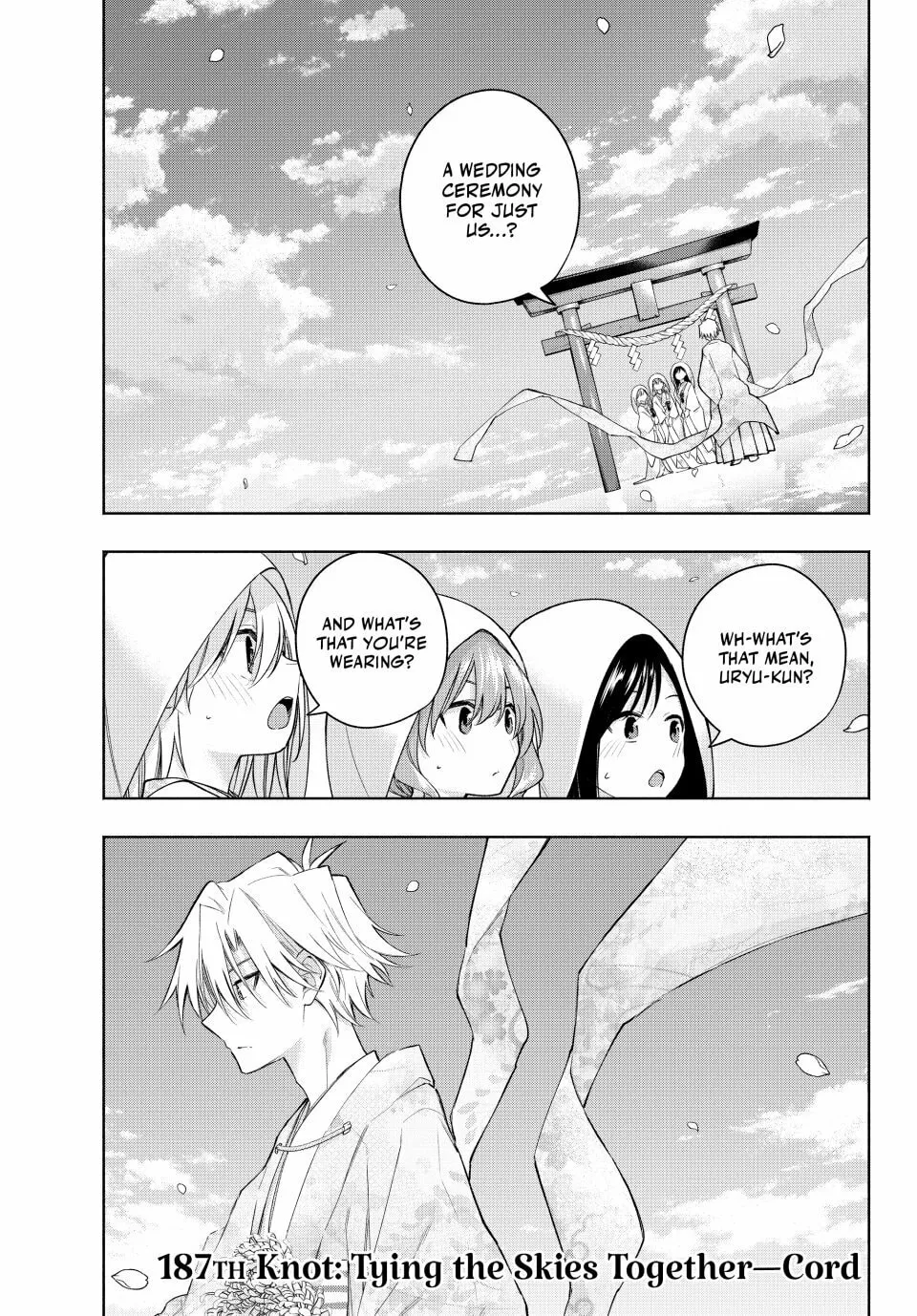 Tying the Knot with an Amagami Sister Chapter 187 page 1 - 
