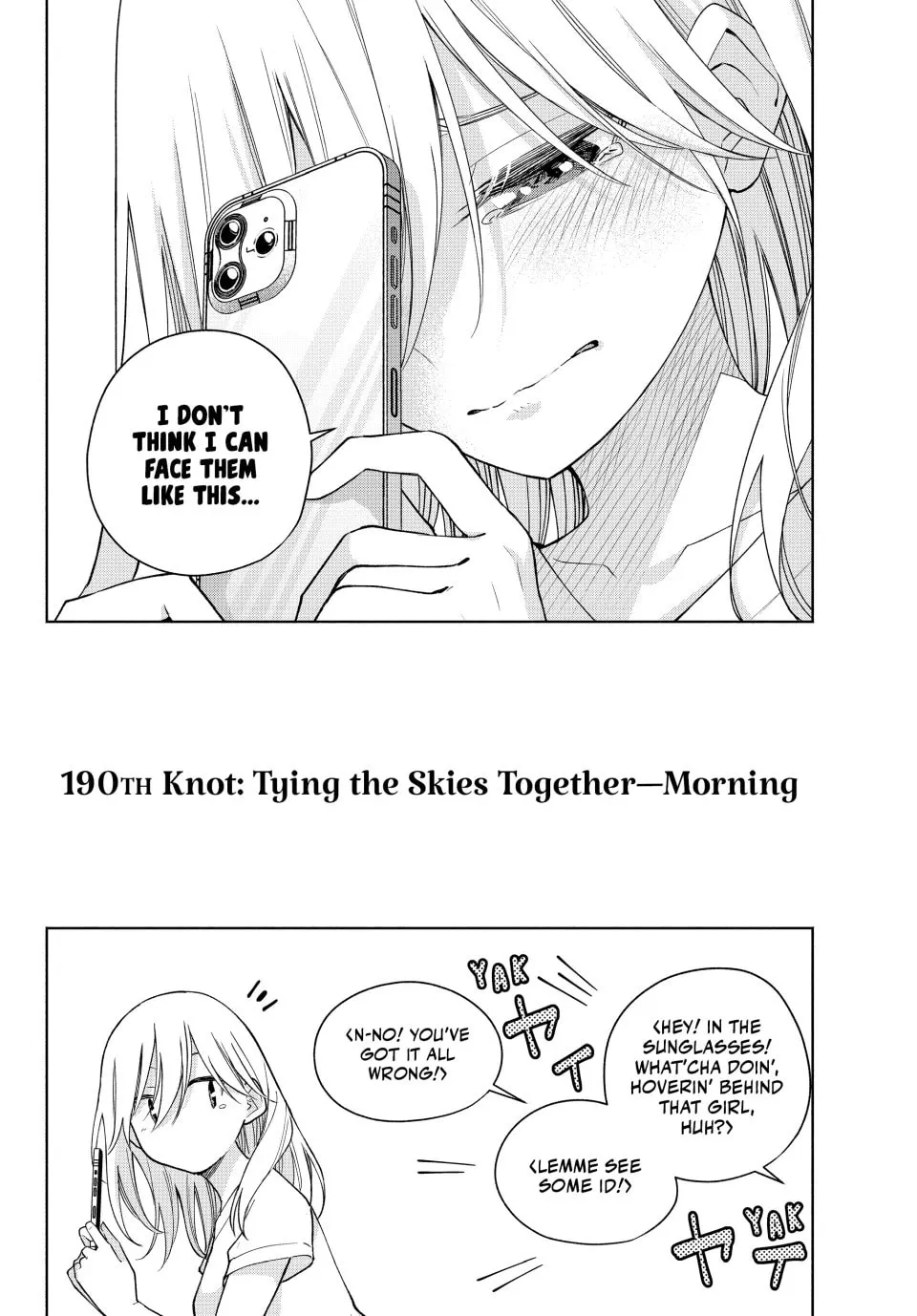Tying the Knot with an Amagami Sister Chapter 190 page 4 - 