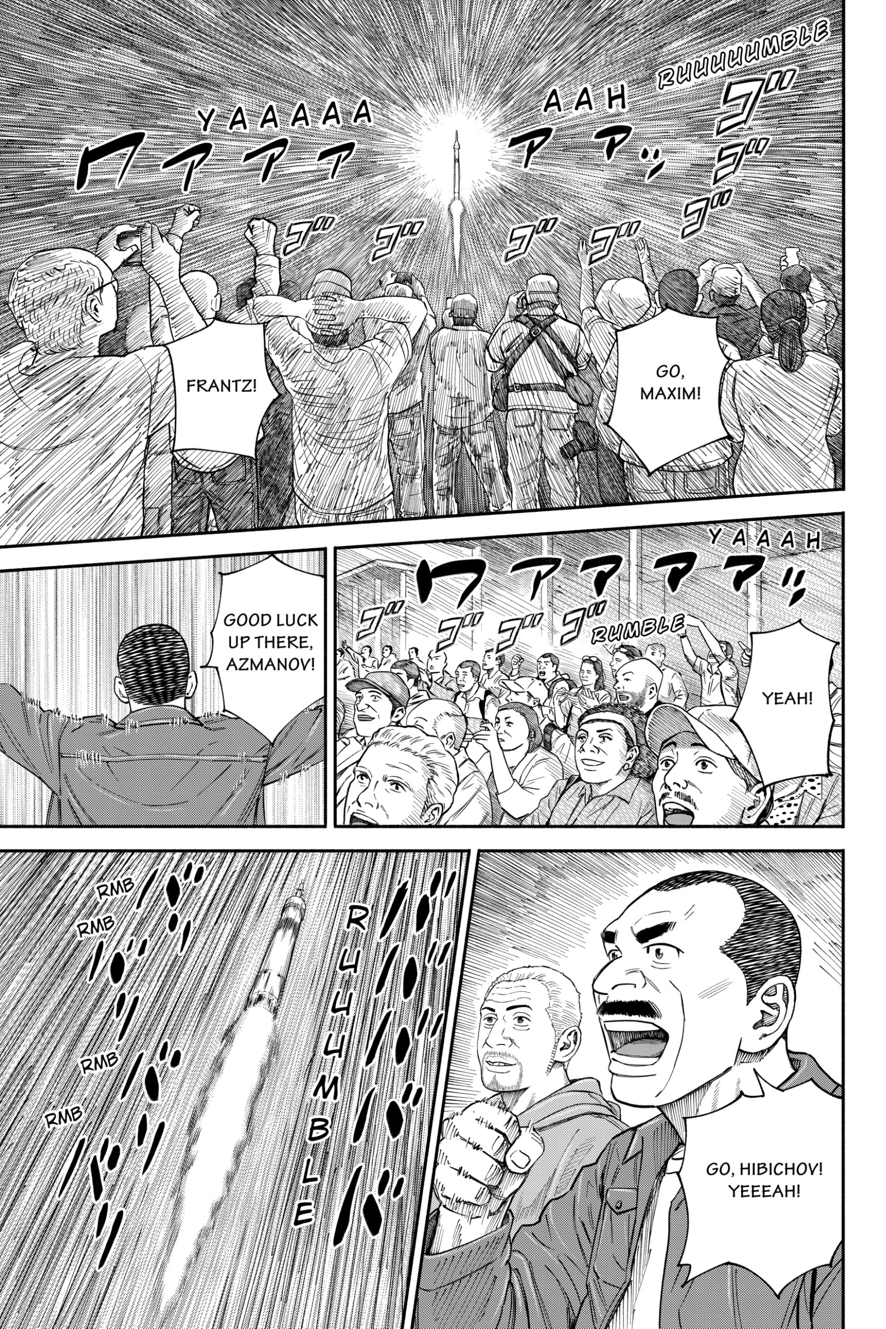 Uchuu Kyoudai - Digital Colored Comics Chapter 368 page 18 - 