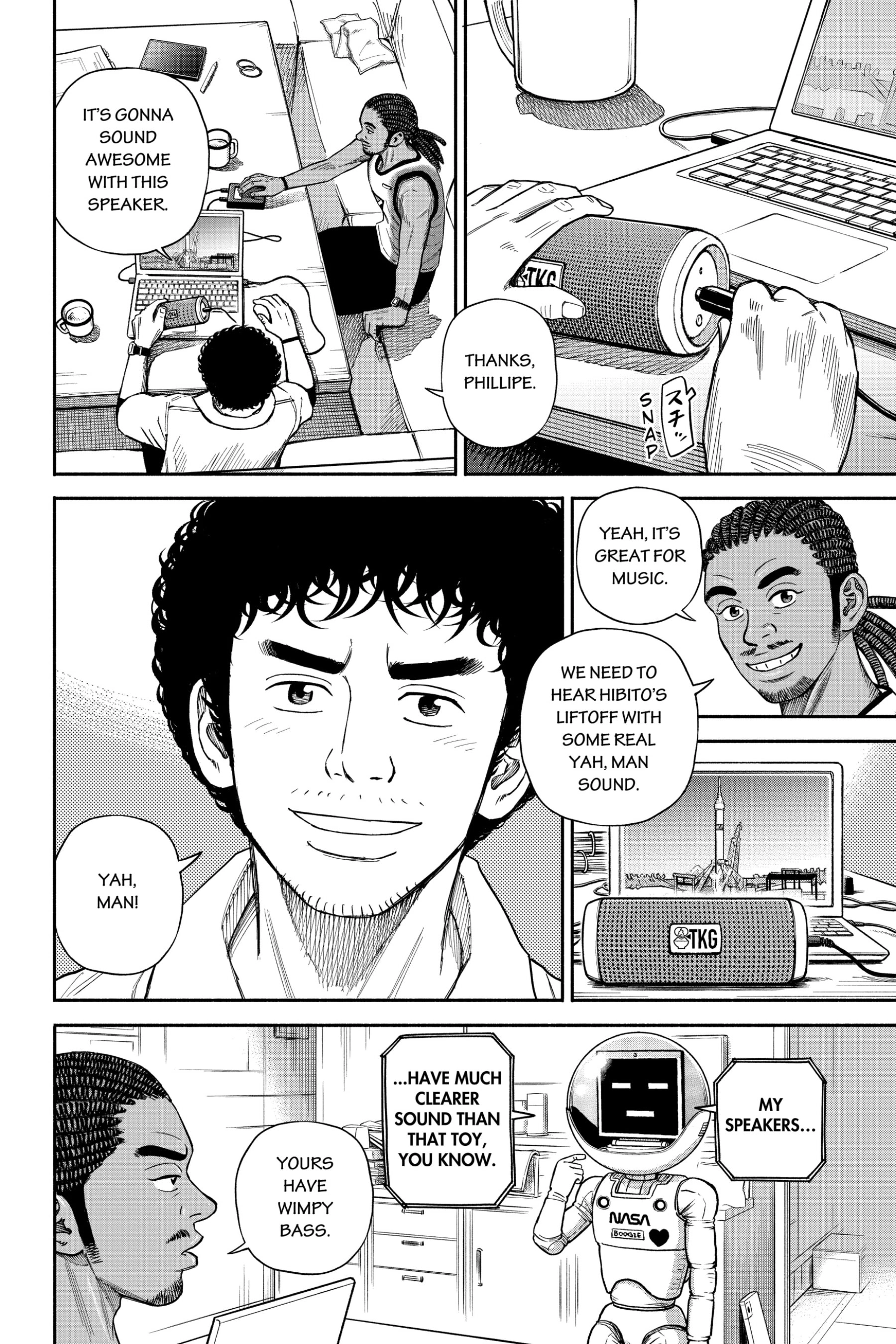 Uchuu Kyoudai - Digital Colored Comics Chapter 368 page 7 - 