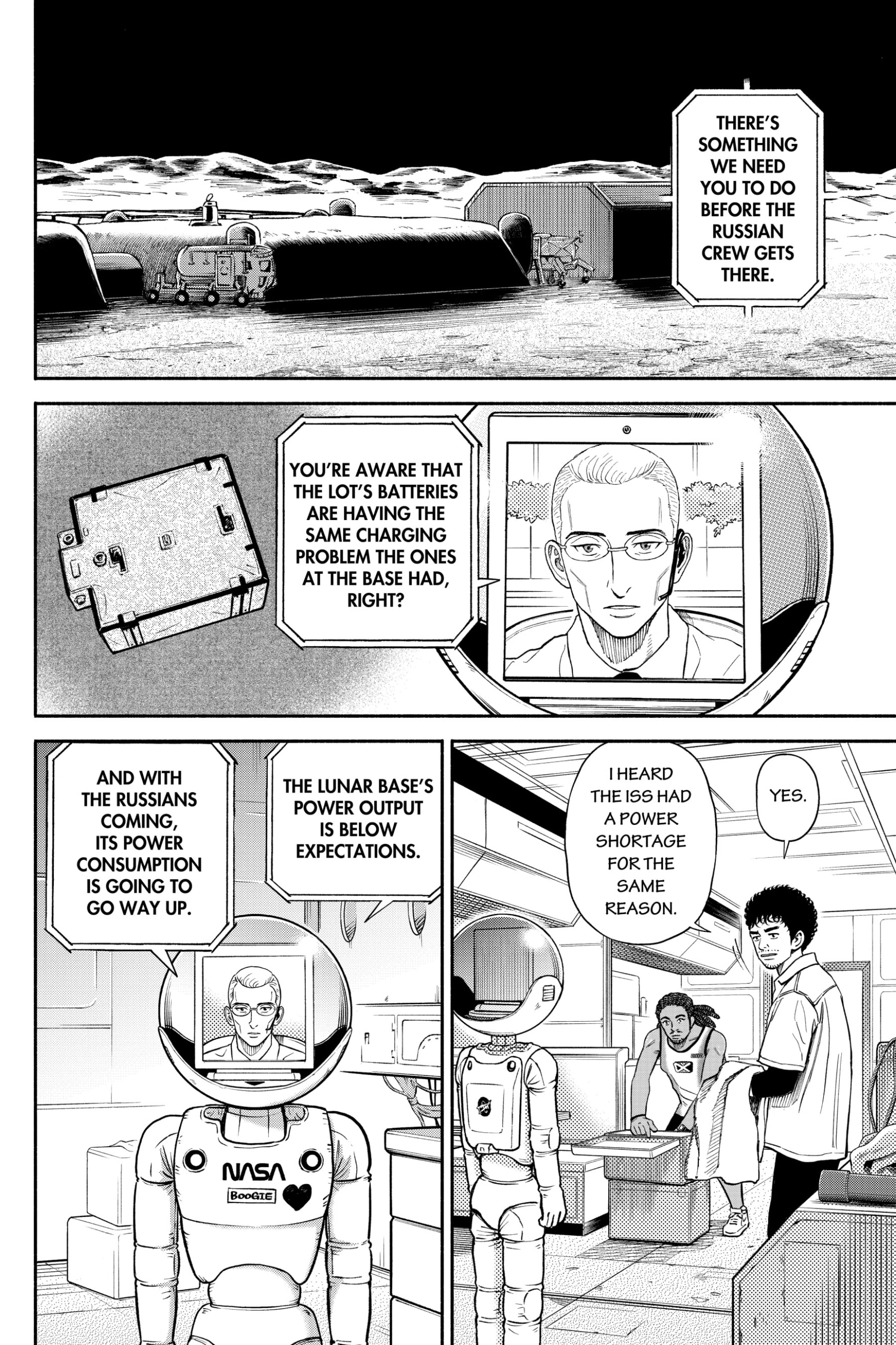 Uchuu Kyoudai - Digital Colored Comics Chapter 369 page 15 - 